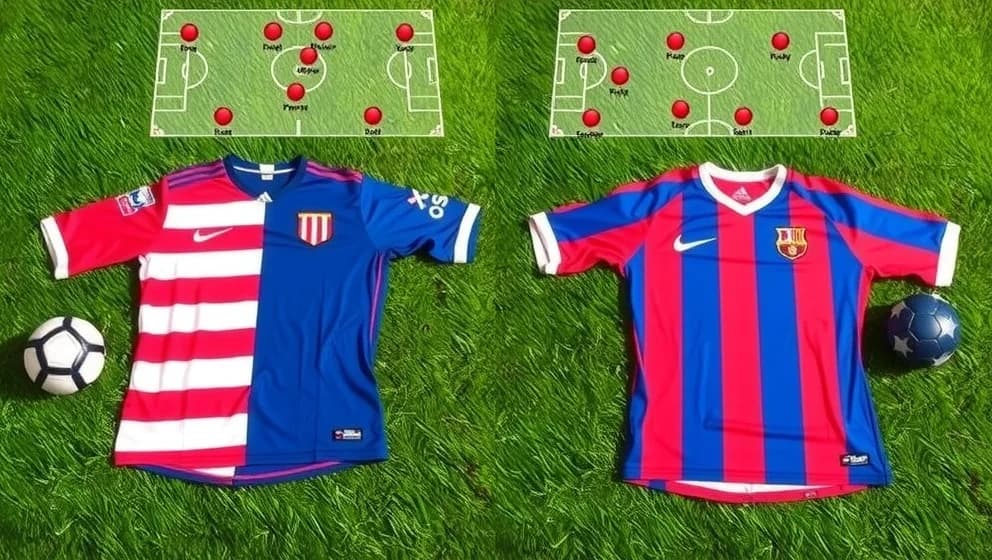 Atlético Madrid mot Barcelona laguppställning